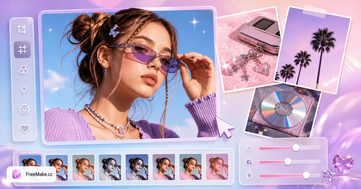 FreeMake.cc Y2K Photo Editor