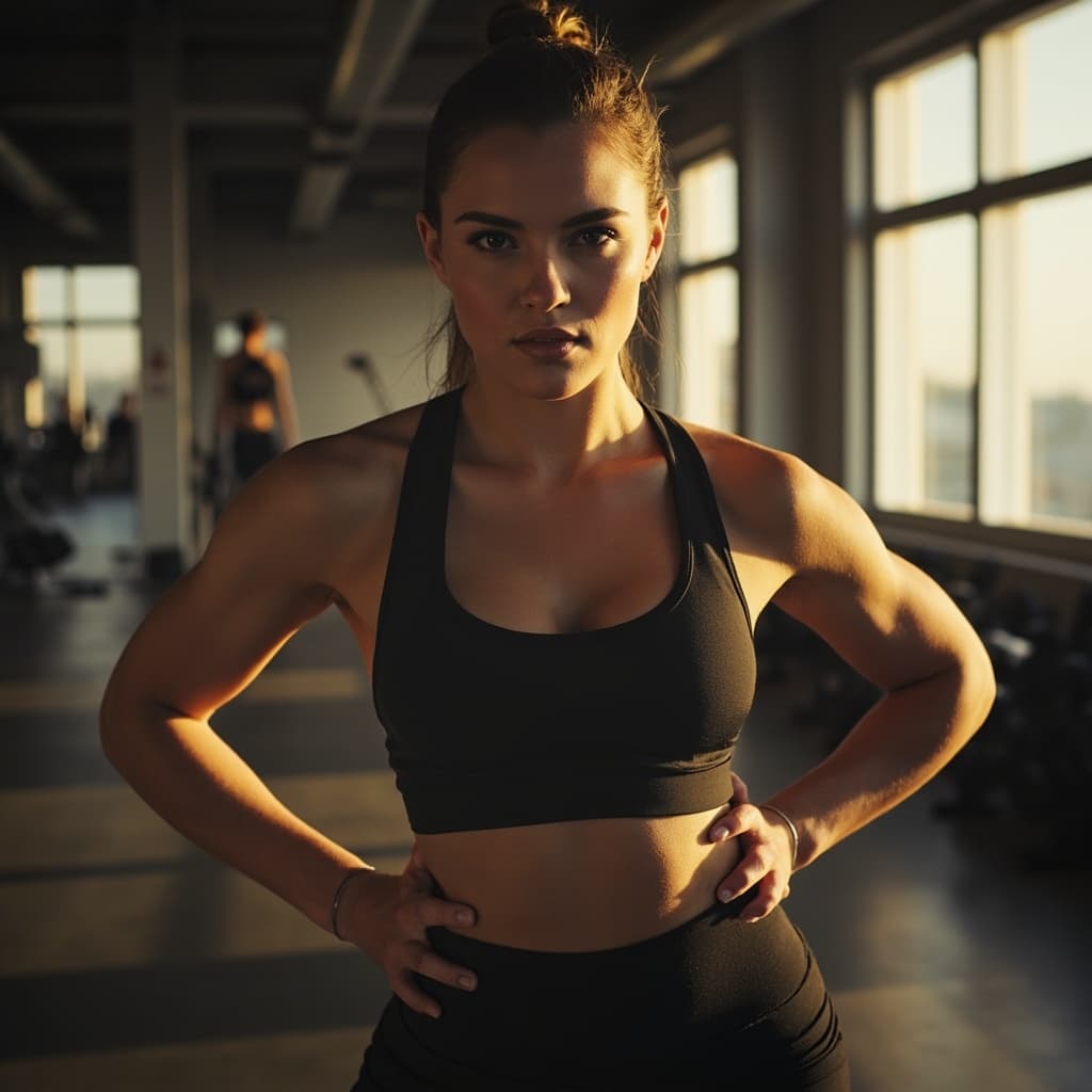 Fitness portrait