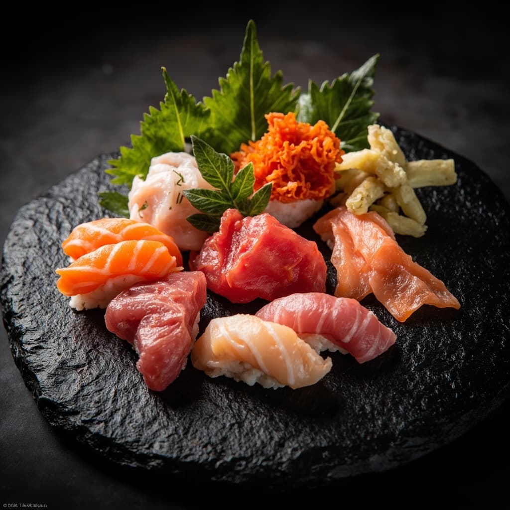Sushi platter