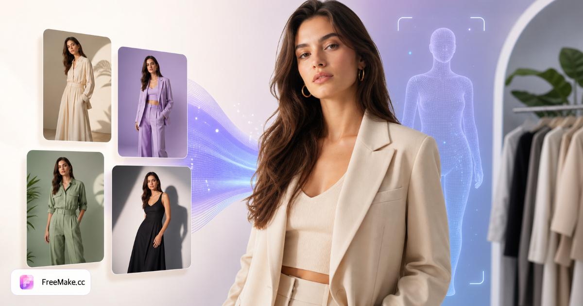 AI fashion model generator