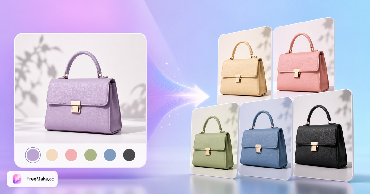 AI product color changer