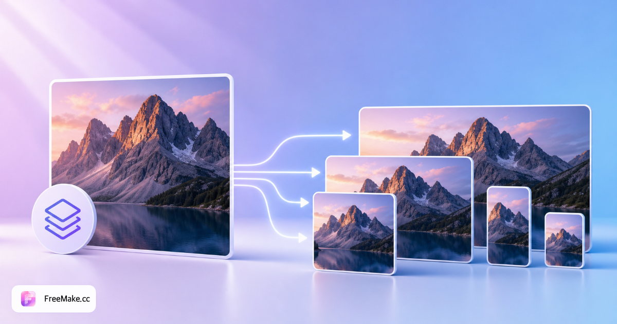 Bulk multi-platform size export