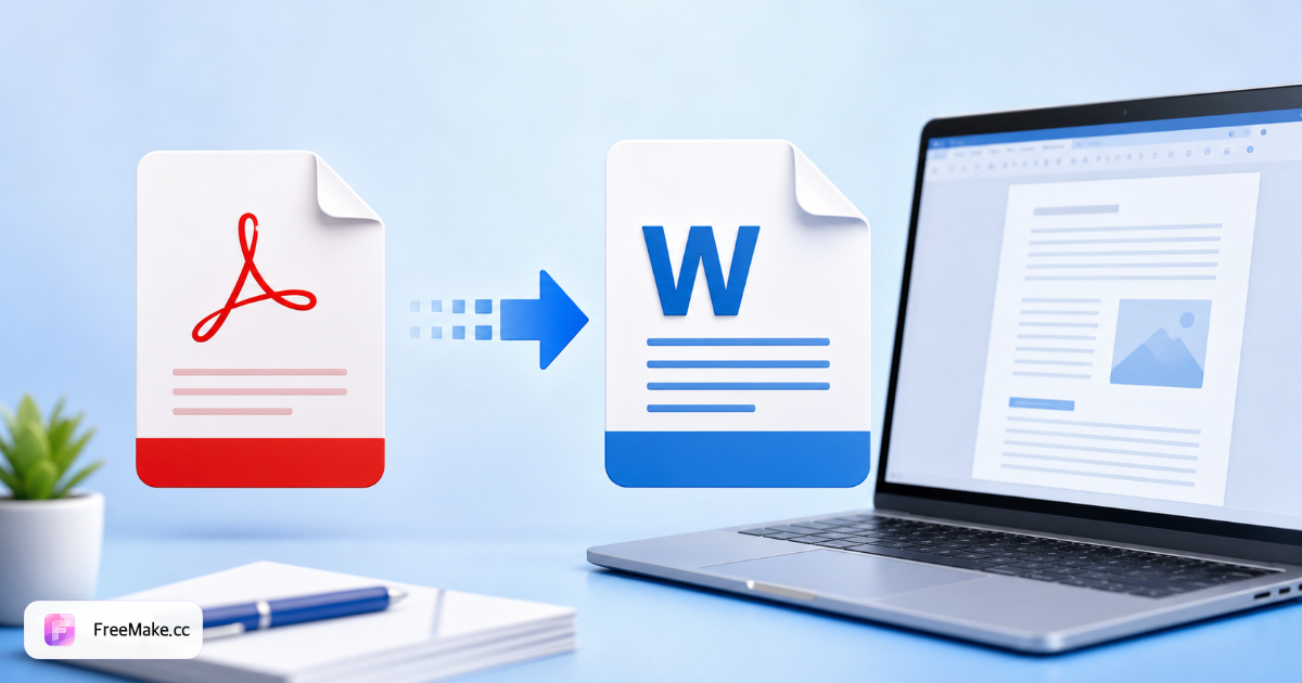 FreeMake PDF to Word Converter