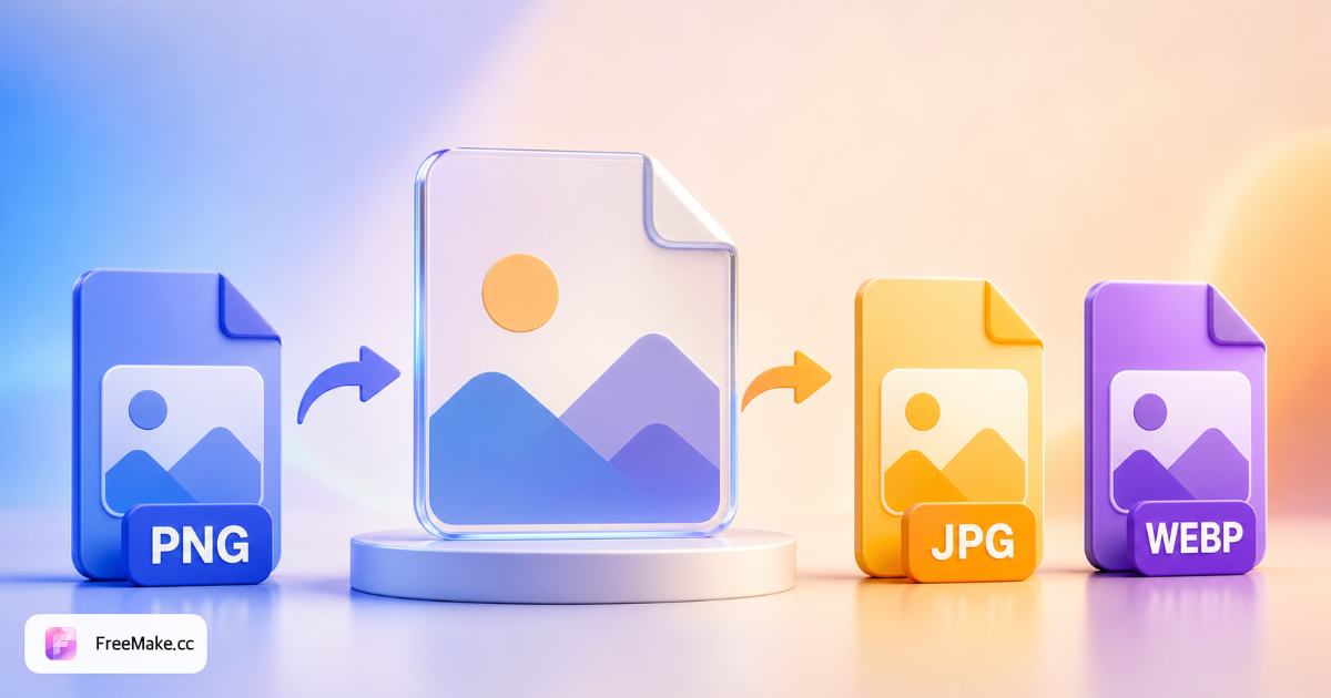 FreeMake PNG to WebP Converter Online Free