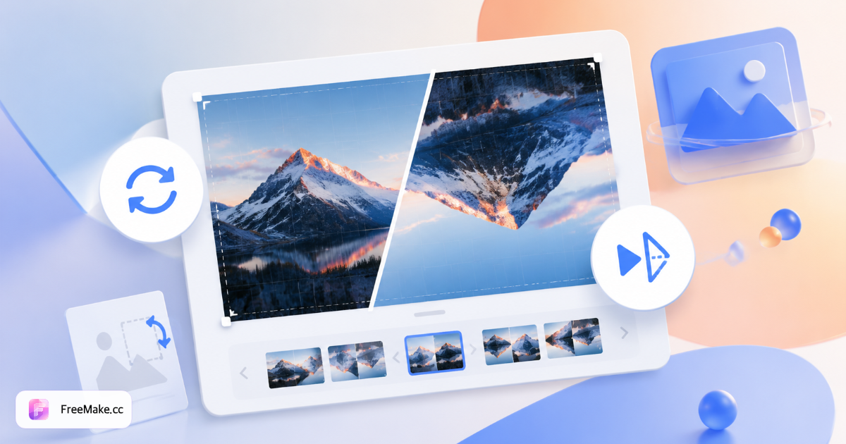 FreeMake 旋转翻转图片