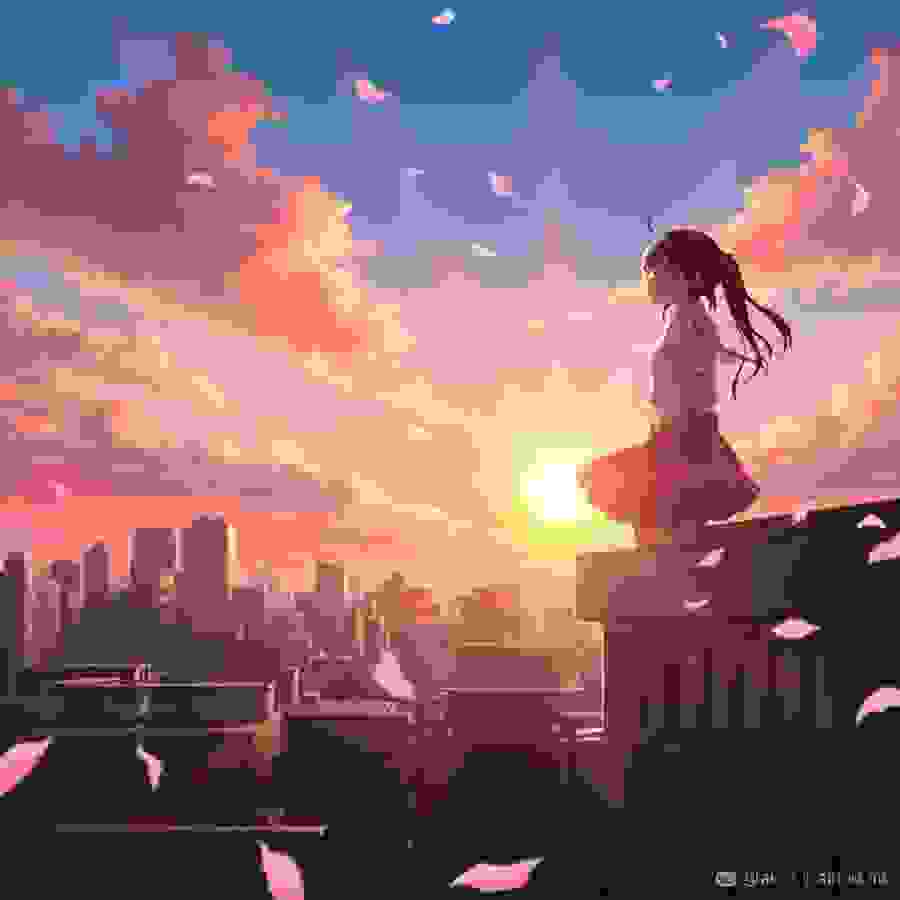 Illustration → high-detail text art Before